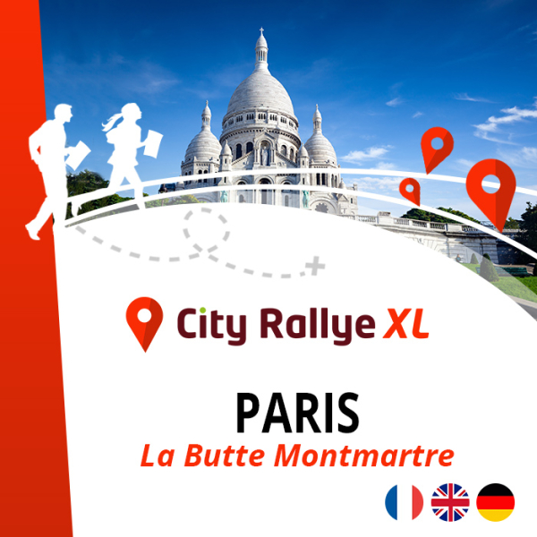 City Rallye XL - Paris - Butte Montmartre - Teambuilding, Cohésion, intégration étudiante