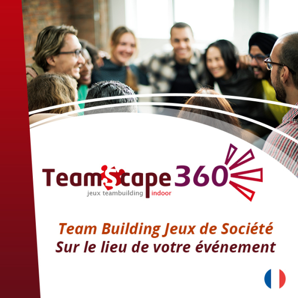 TeamScape Arena | Team building jeux de société sur le lieu de votre événement