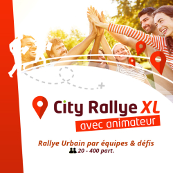 City Rallye XL Avec Animateur|Team building & Intégration