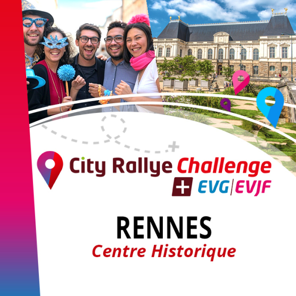 Pack City Rallye Challenge + Extension EVG EVJF - Rennes