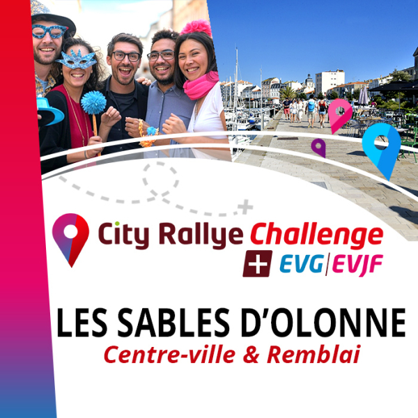 Pack City Rallye Challenge + Extension EVG EVJF - Les Sables d'Olonne