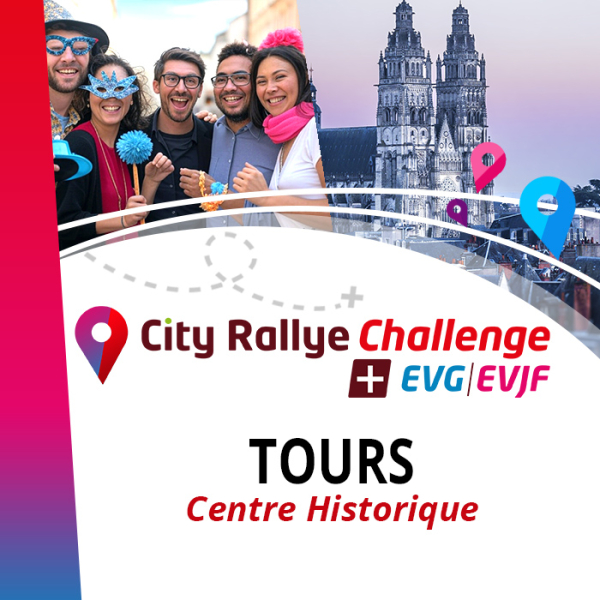 Pack City Rallye Challenge + Extension EVG EVJF - Tours