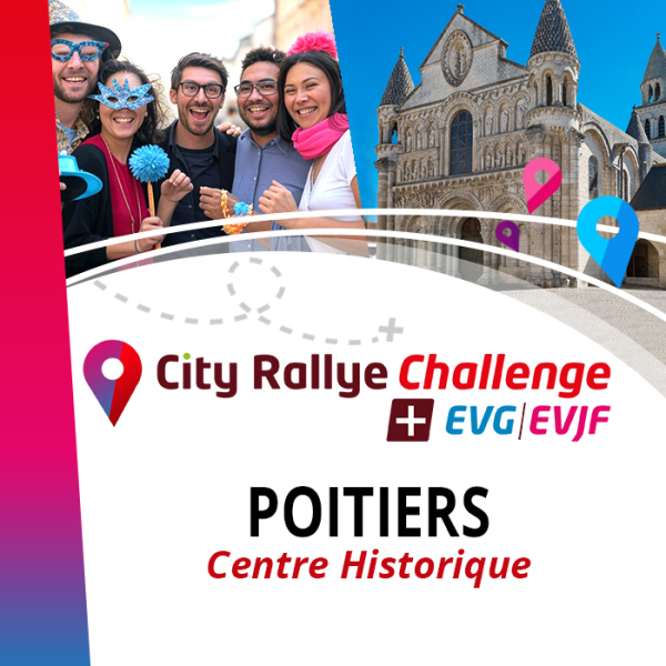 Pack City Rallye Challenge + Extension EVG EVJF - Poitiers