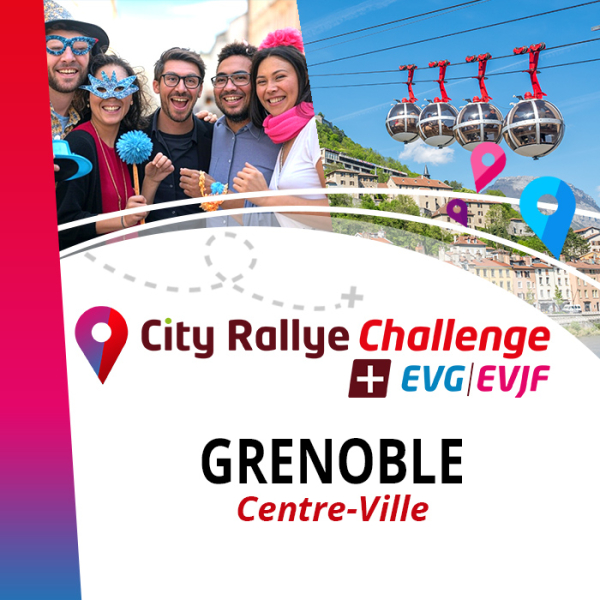 Pack City Rallye Challenge + Extension EVG EVJF - Grenoble