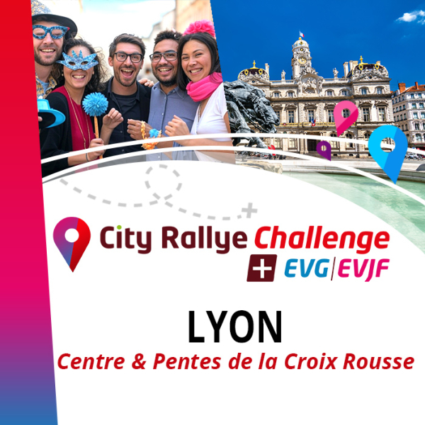 Pack City Rallye Challenge + Extension EVG EVJF - Lyon Centre