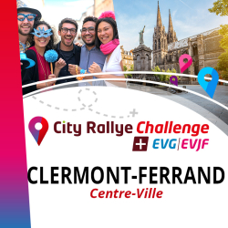 Pack City Rallye Challenge + Extension EVG EVJF - Clermont-Ferrand