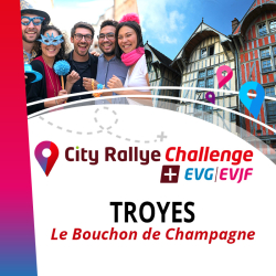 Pack City Rallye Challenge + Extension EVG EVJF - Troyes