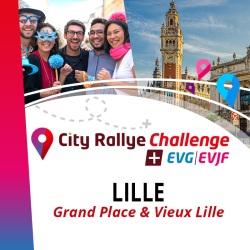 Pack City Rallye Challenge + Extension EVG EVJF - Lille