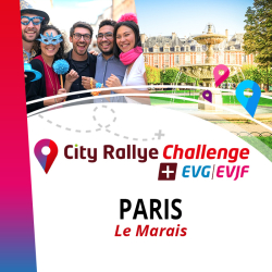 Pack City Rallye Challenge + Extension EVG EVJF - Paris Le Marais