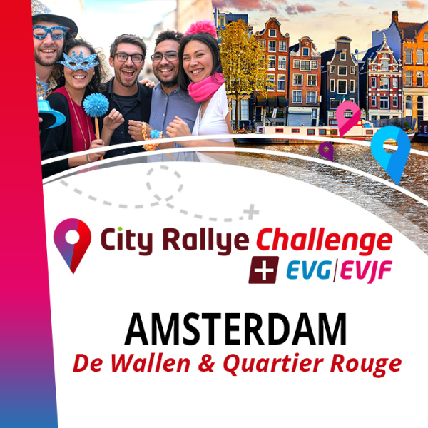 Pack City Rallye Challenge + Extension EVG EVJF - Amsterdam